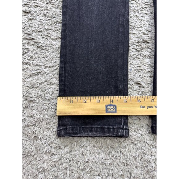 Amiri Jeans Men 30x29 Black Distressed Skinny Slim Studded Logo Embroidery NWT - Picture 8 of 12